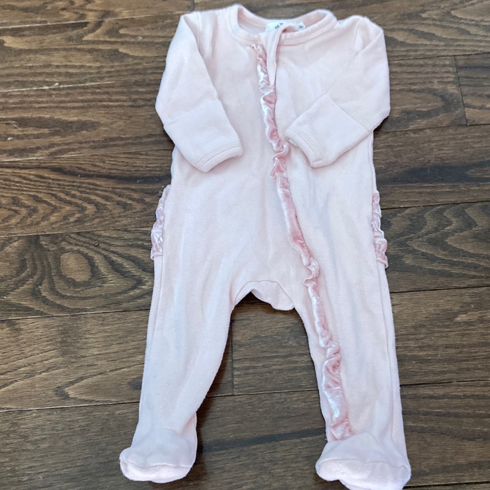 Oh baby! Pink 3 month footie